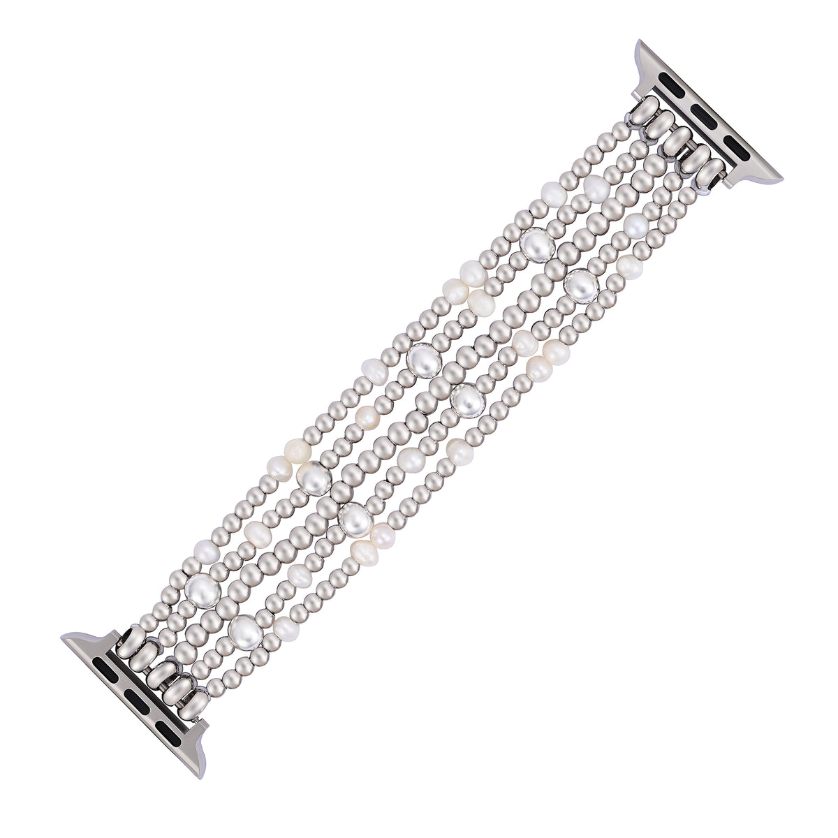 Correa elástica de perla brillante para Apple Watch