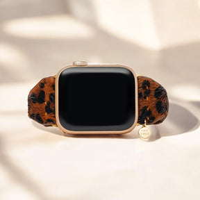Correa Panthera Brown Leather Apple Watch