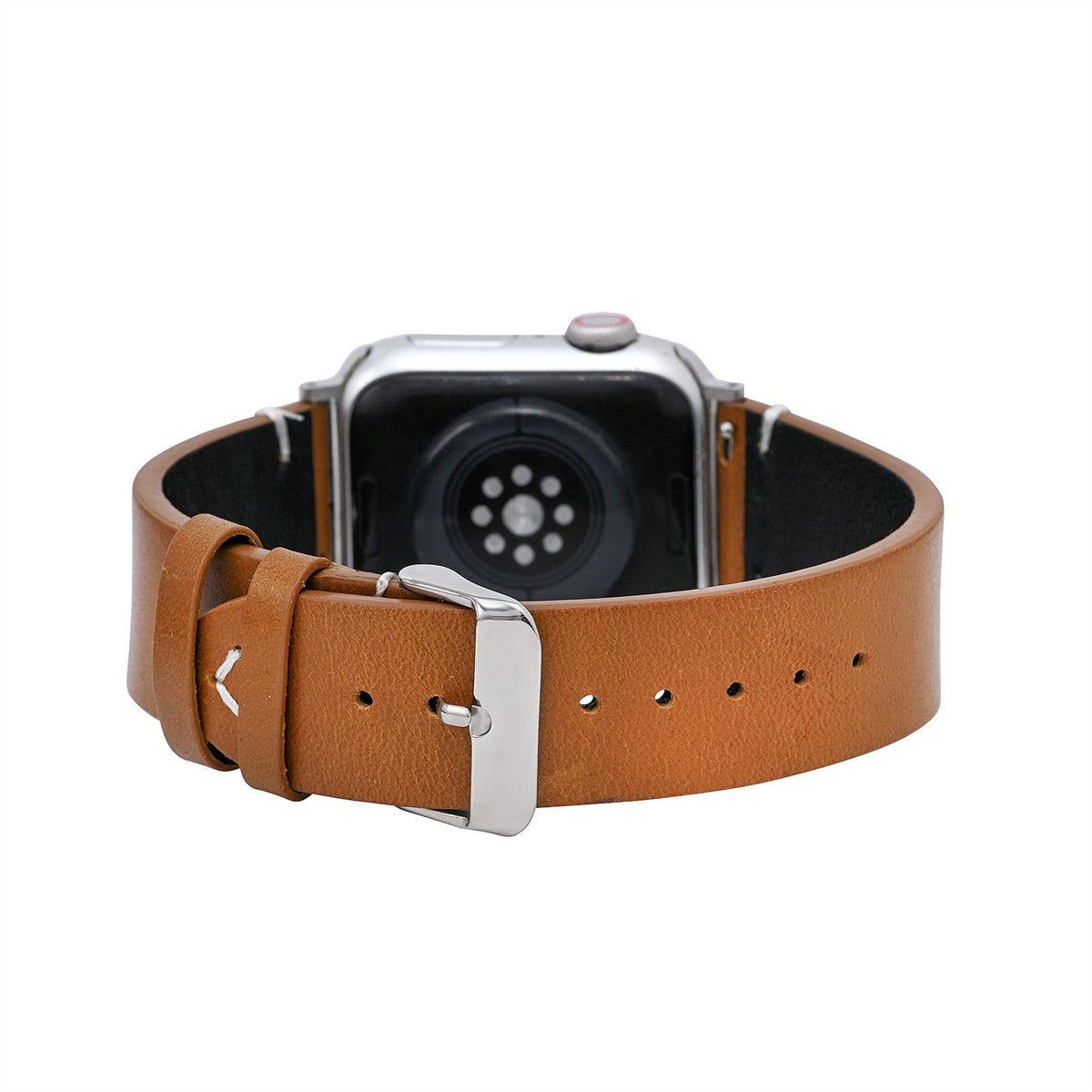 Correa de cuero azul para Apple Watch para hombre
