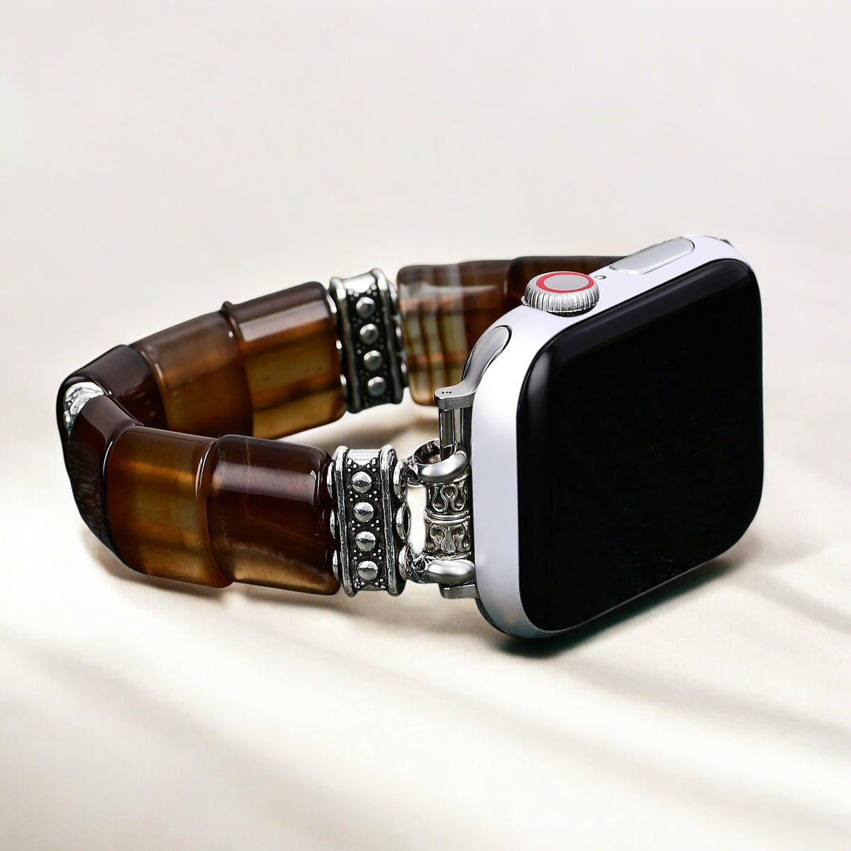 Correa de Apple Watch de Ágata de Duna Etérea