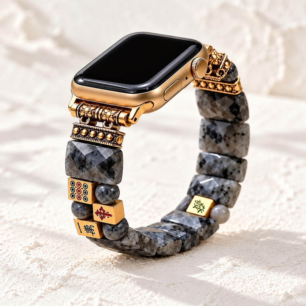Correa para Apple Watch de Mahjong Fortuna de Medianoche