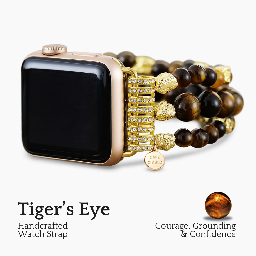 Correa Tiger Eye Gleam Stretch Apple Watch