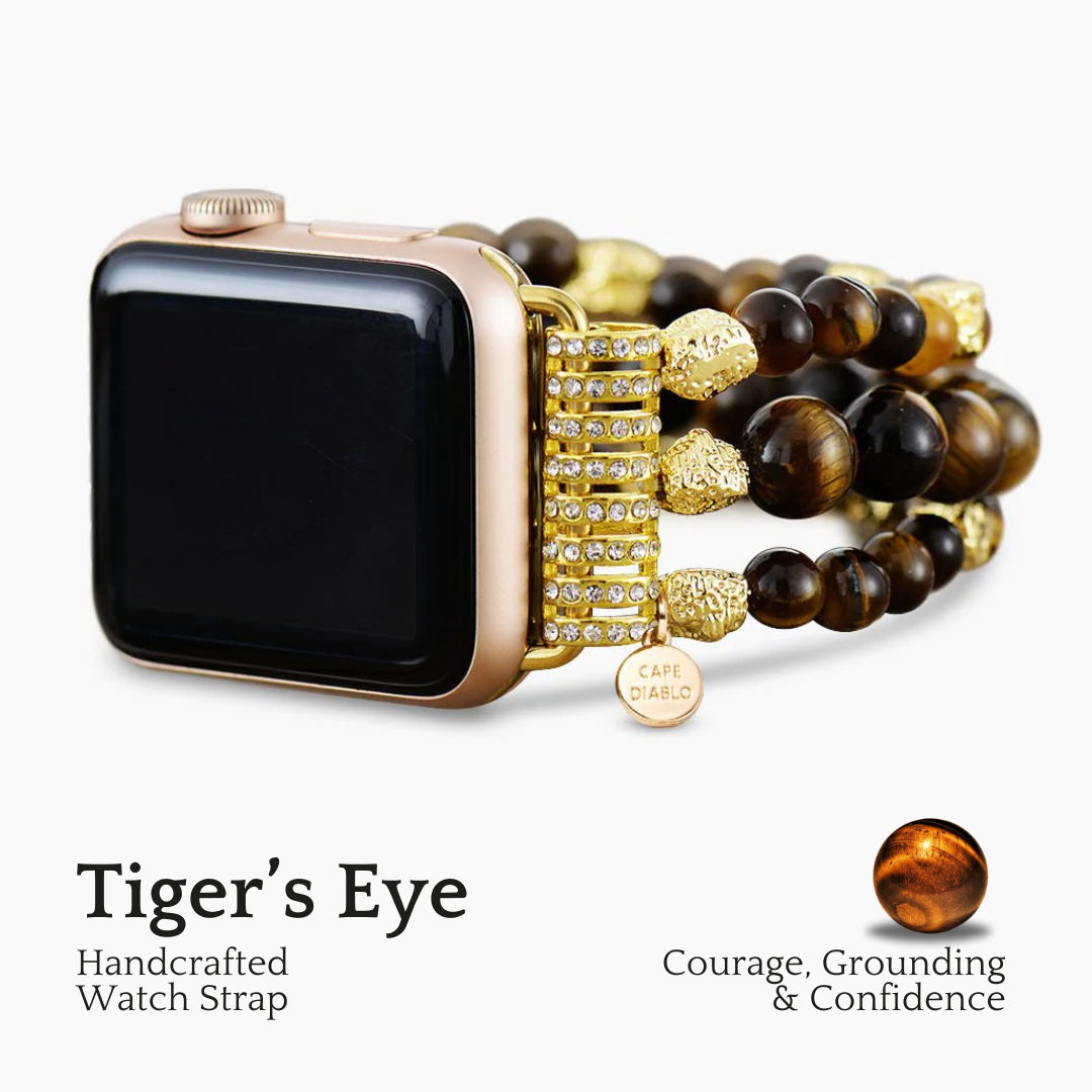 Correa elástica Apple Watch Tiger Eye Gleam