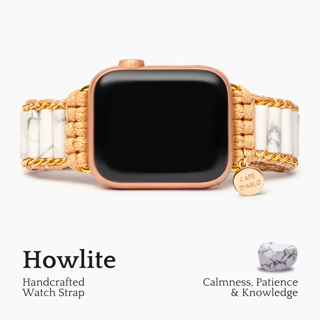 Correa Heavenly Howlite para Apple Watch