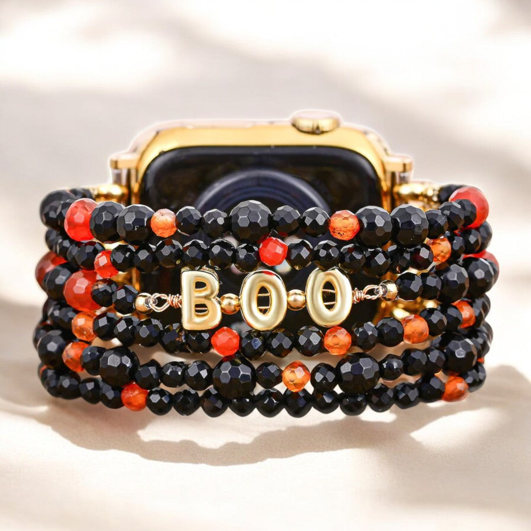 Parche de Calabazas de Halloween Apple Watch Correa