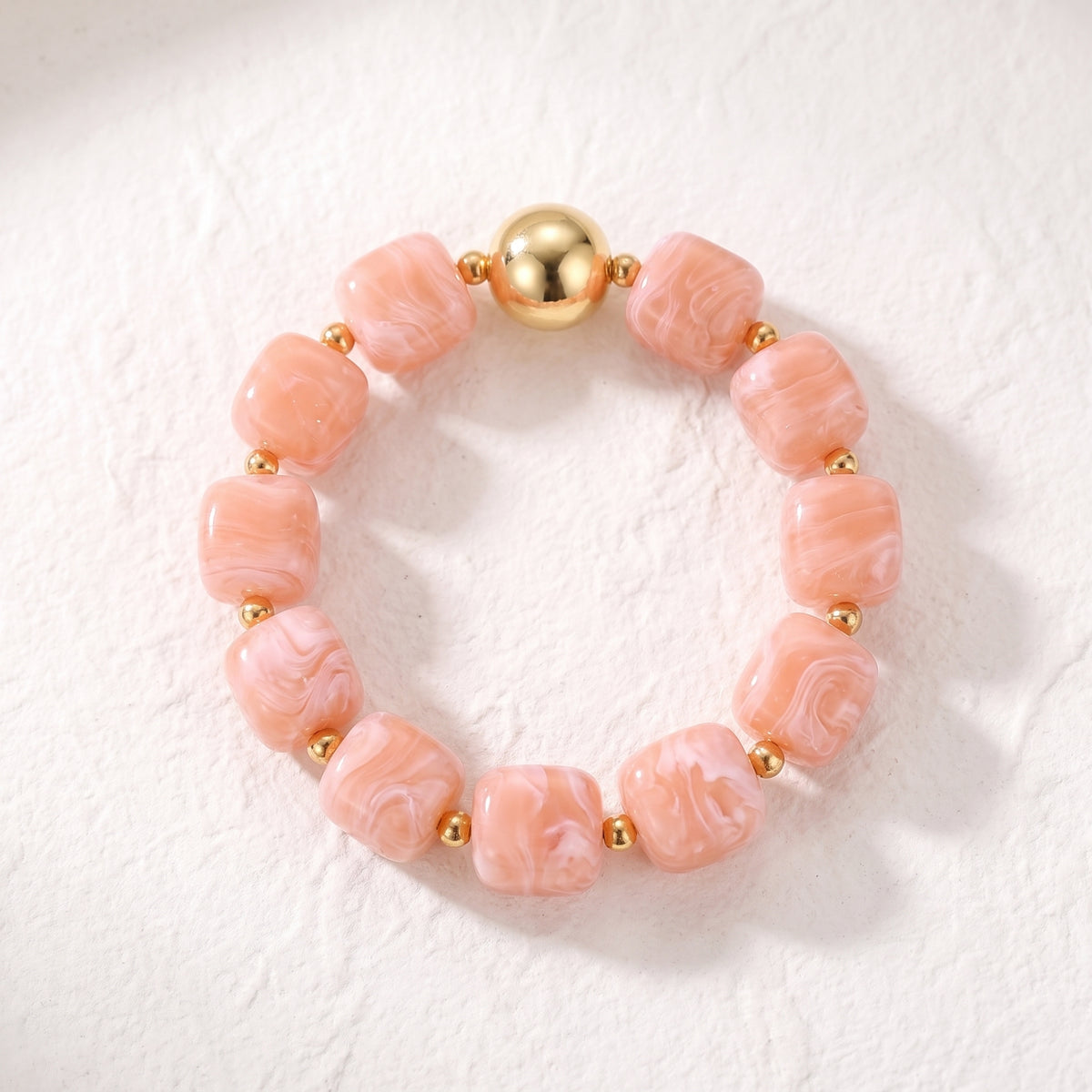 Pulsera gruesa Coral Dream