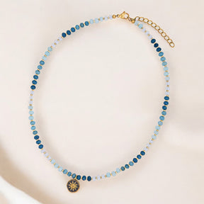 Collar de Jade Brillo Oceánico