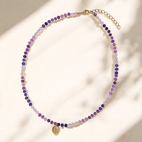 Collar de Jade Lavanda Bliss