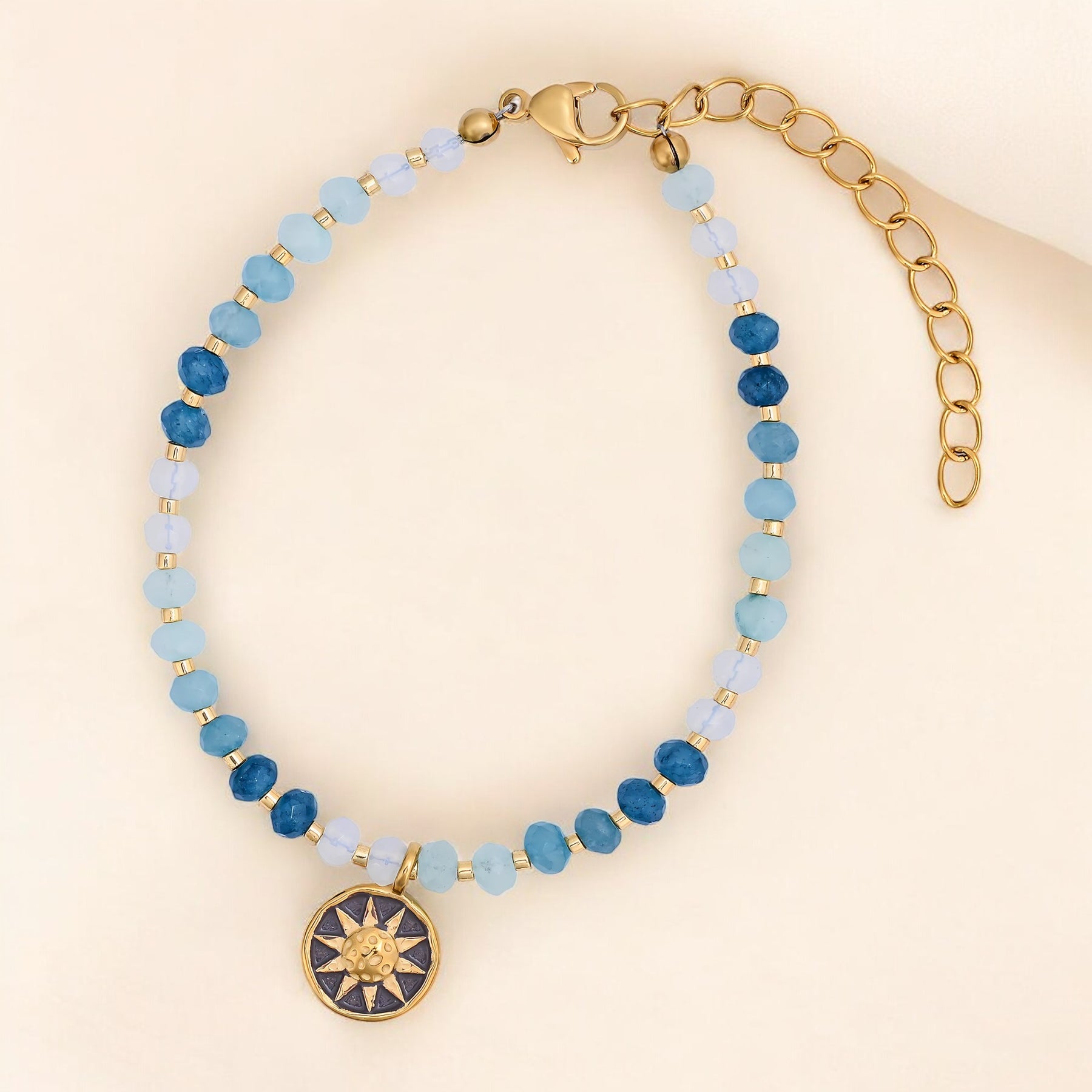Pulsera de Jade Brillo Oceánico