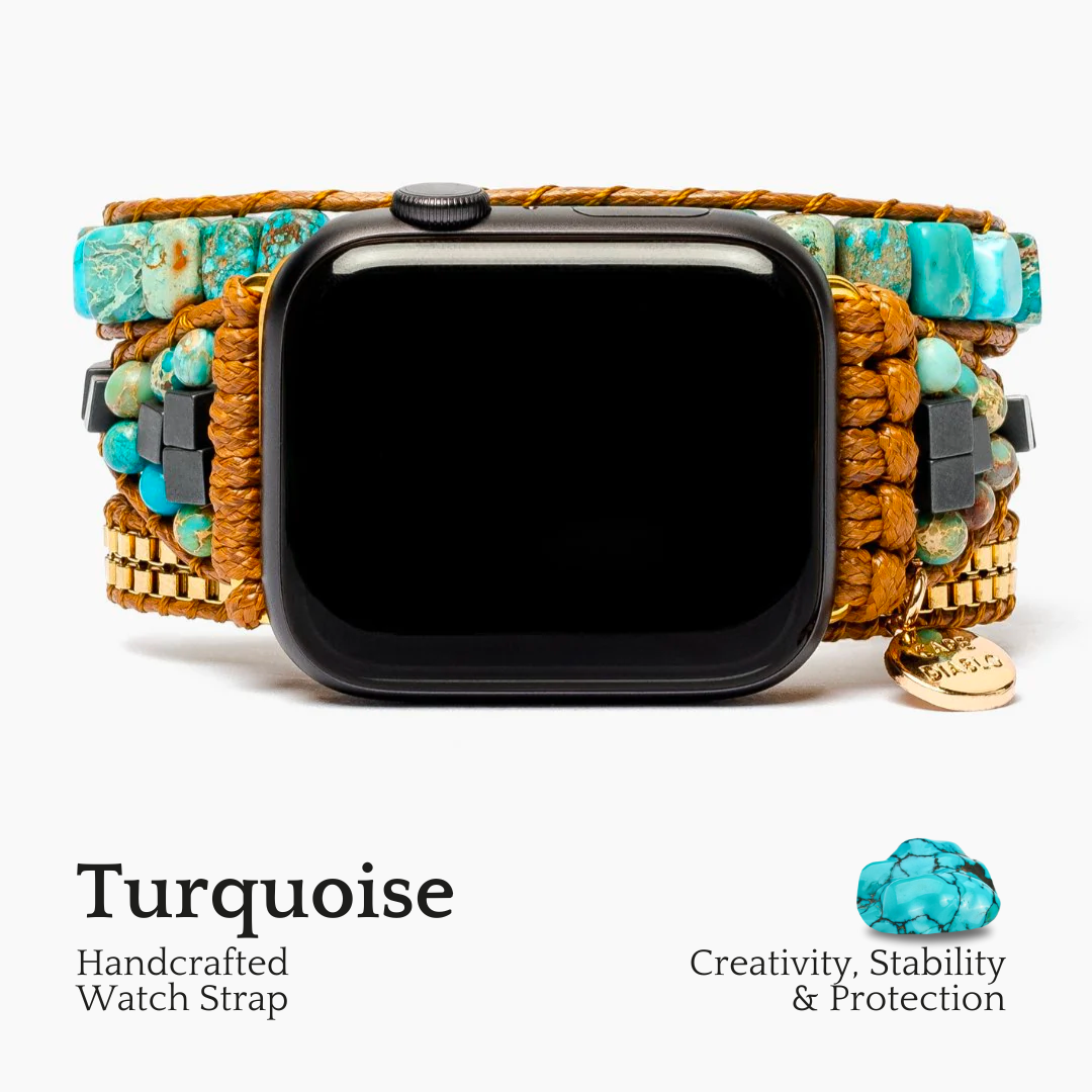 Correa Turquesa de Energía Calmante para Apple Watch