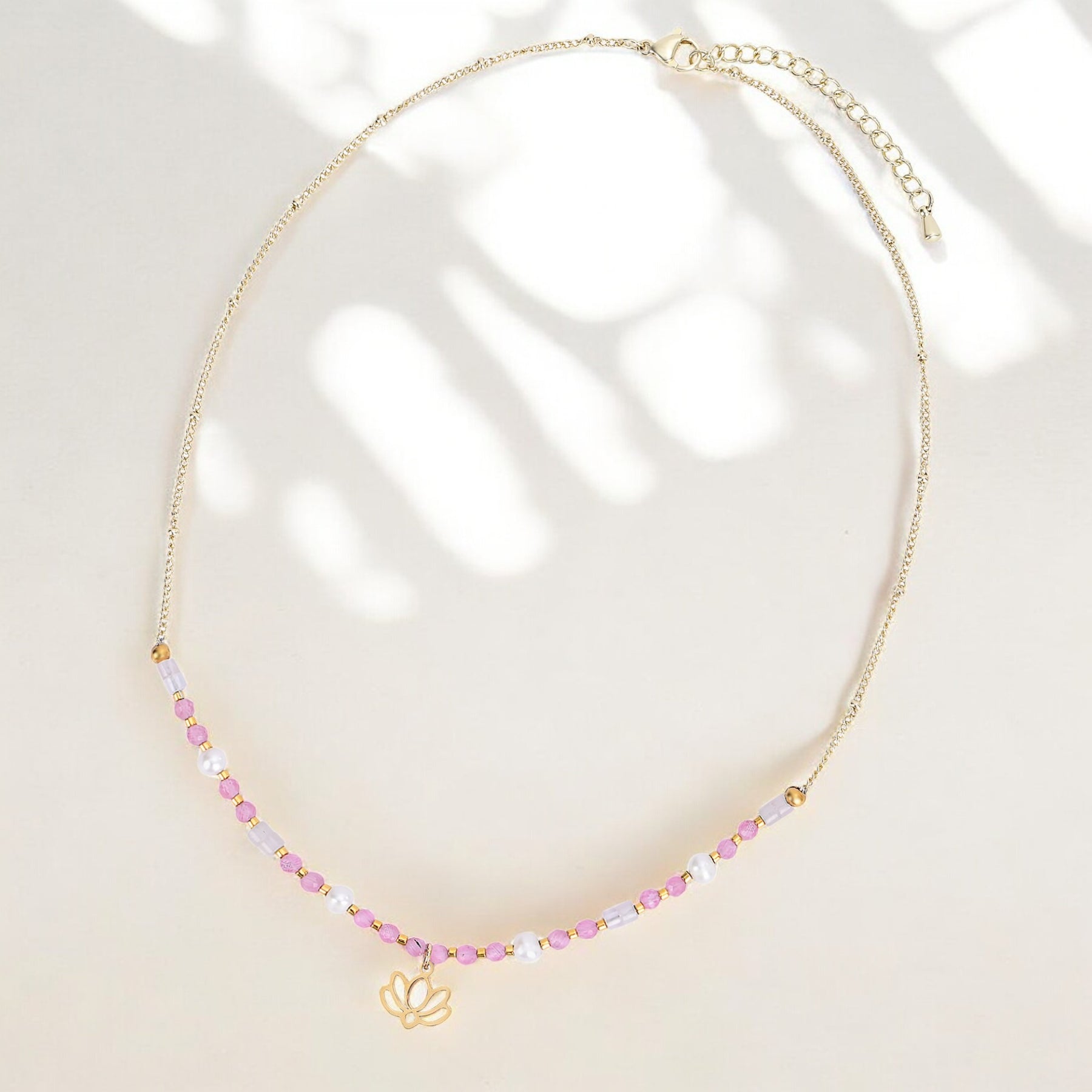 Collar de Serenidad Loto Rubor