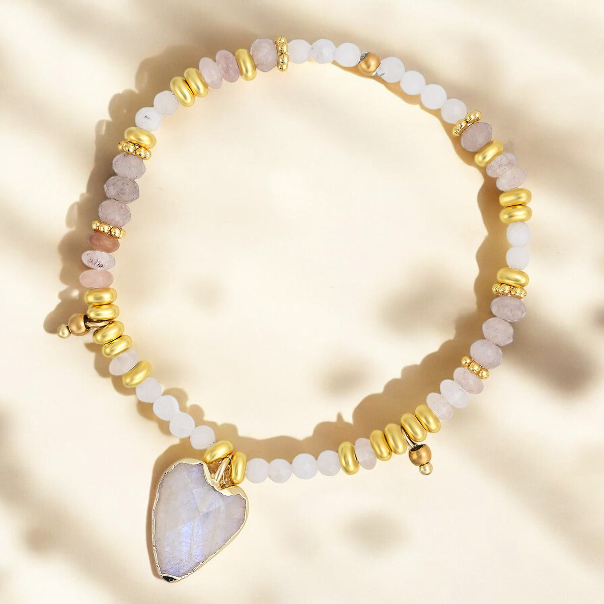 Pulsera de Loto Ágata Medianoche