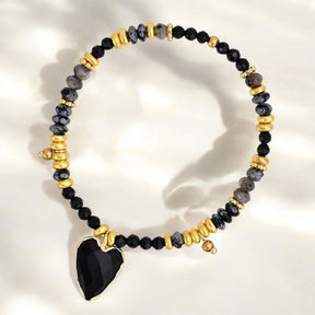 Pulsera de Encanto de Amor de Ágata
