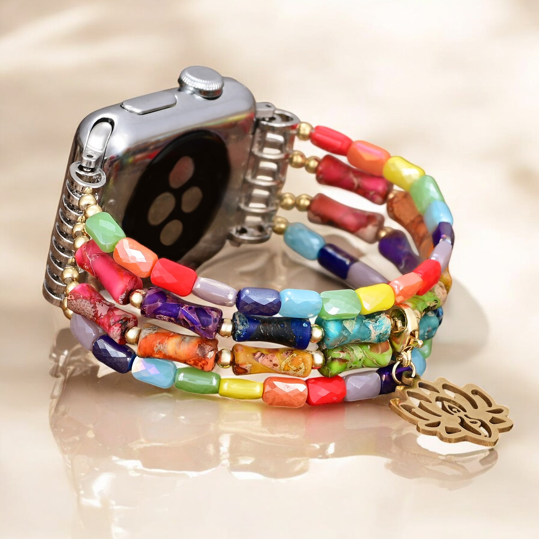 Correa Lotus Chakra Stretch Apple Watch