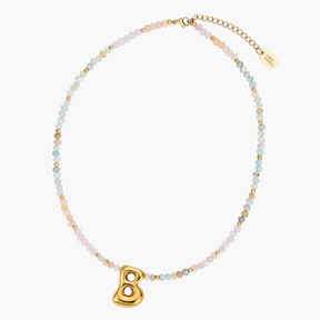 Collar Inicial Bubble Pastel