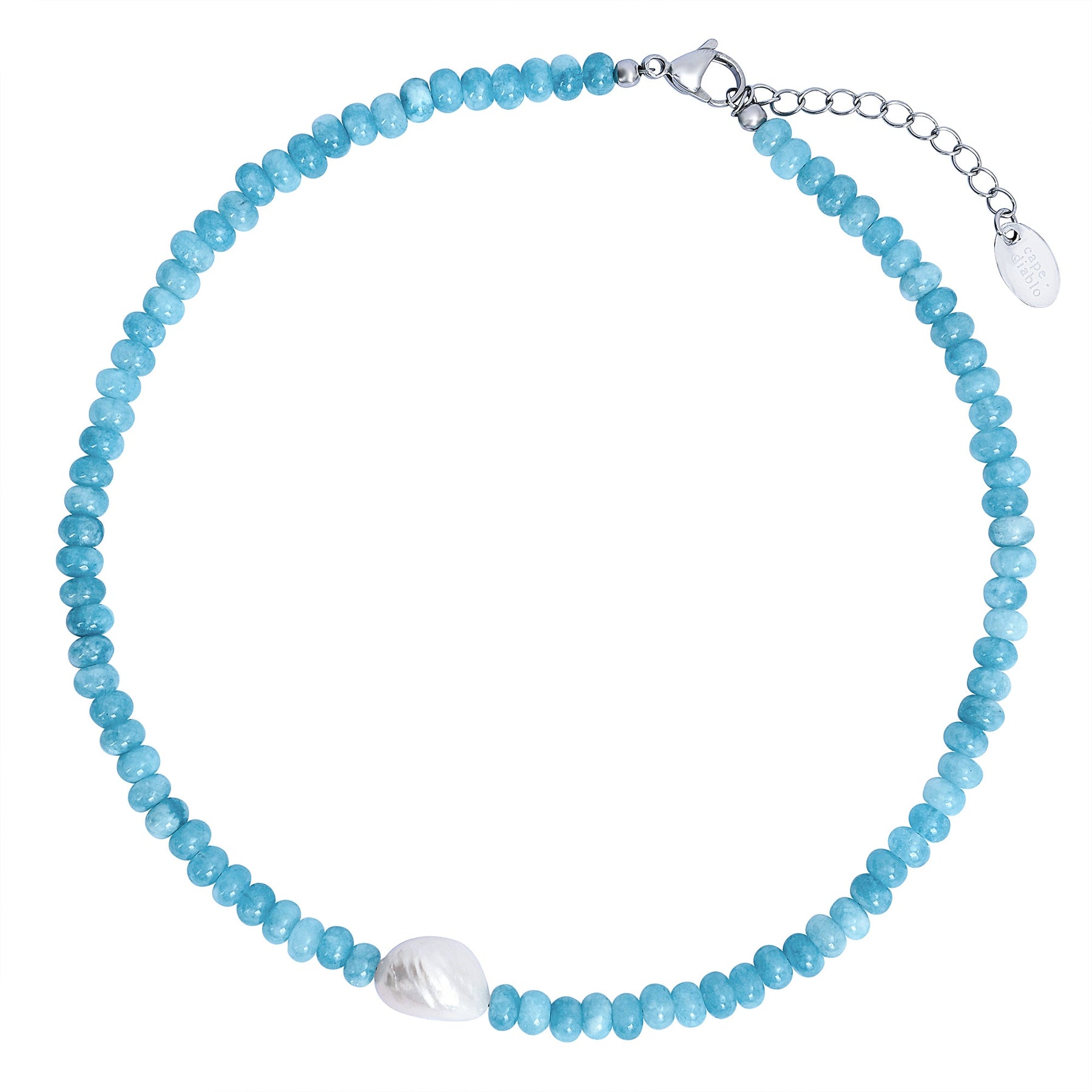 Collar de perlas Jade Blossom