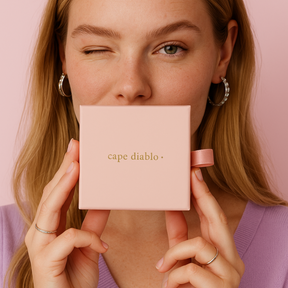 Collar de piedra Blush Beam