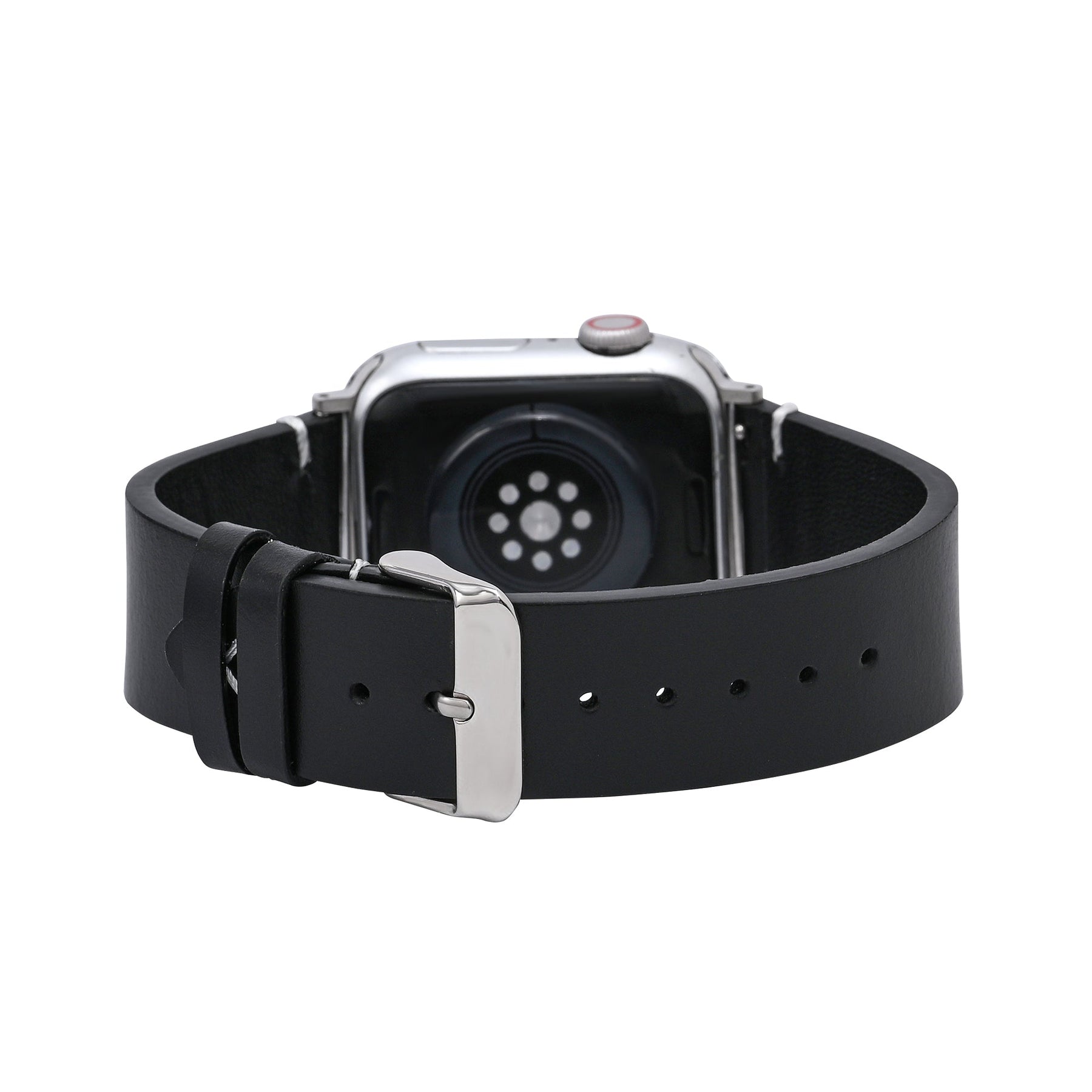 Correa de cuero azul para Apple Watch para hombre