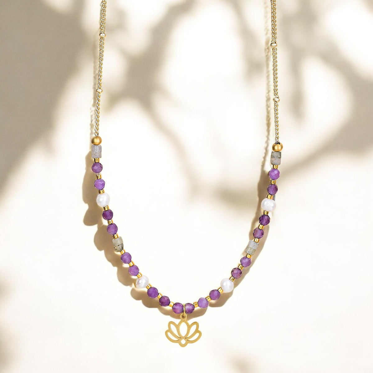 Collar de Armonía de Hematita Intensa