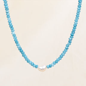 Collar de perlas Jade Blossom