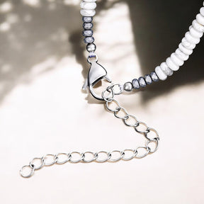 Pulsera Oceánica de Hematita para Hombre