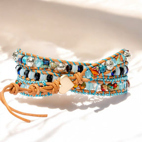 Pulsera envolvente del chakra del corazón sanador