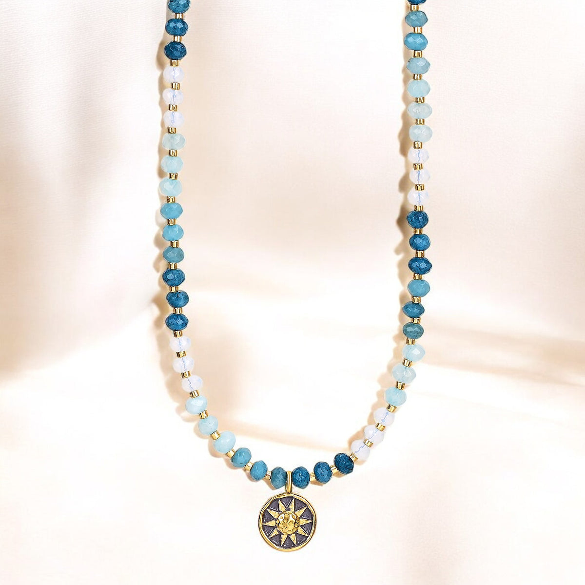Collar de Armonía de Hematita Intensa