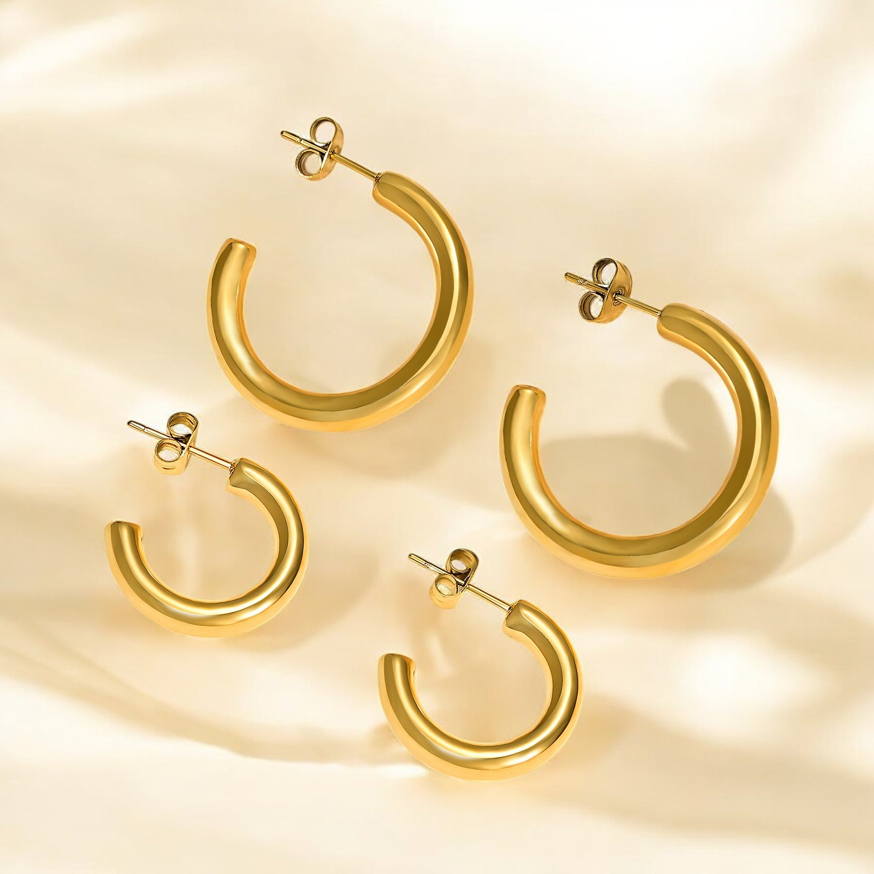 Aros de lujo elegantes