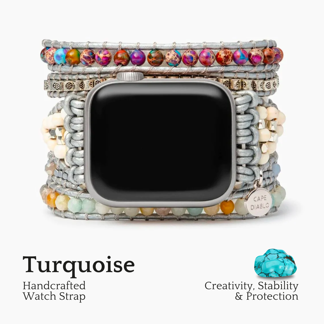 Correa de protección de turquesa curativa Apple Watch