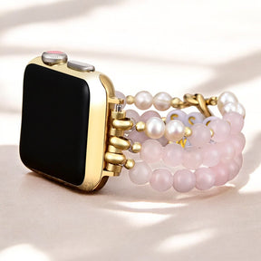 Correa elástica Boss Mom Rose Quartz para Apple Watch