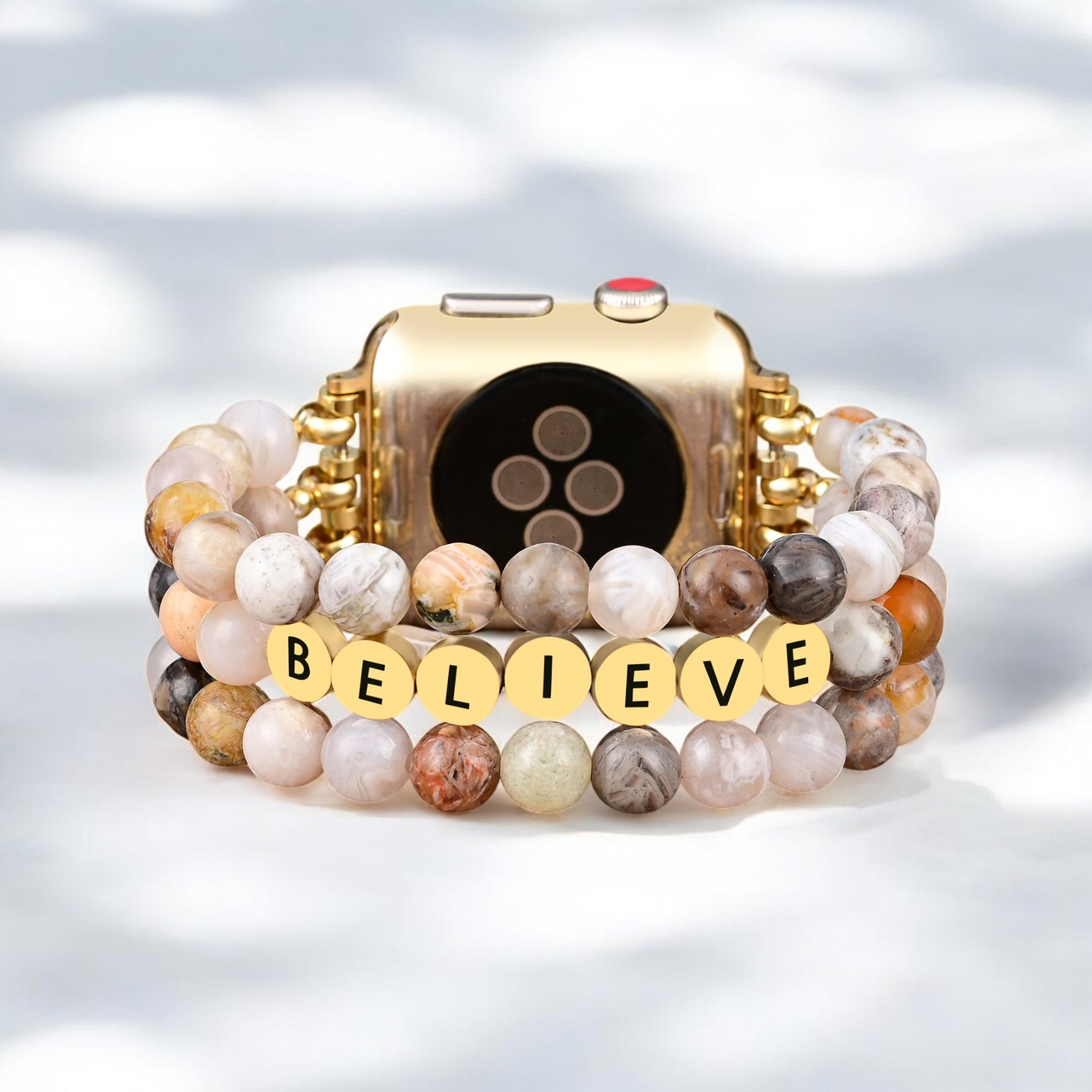 Correa Agate Believe Inspiration Apple Watch