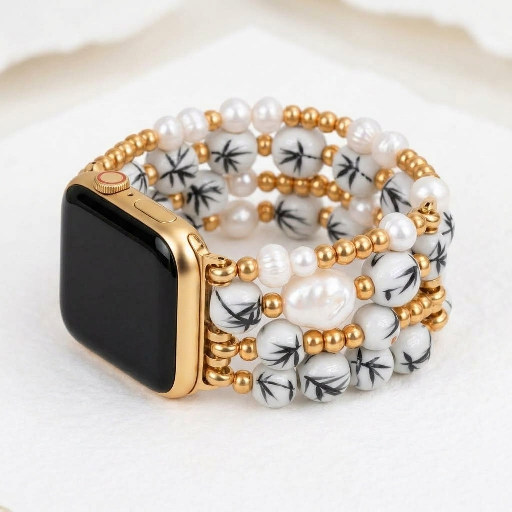 Correa para Apple Watch Bamboo Mist de Porcelain Garden