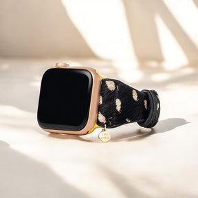 Correa de cuero Safari monocromo para Apple Watch