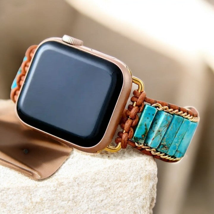 Correa para Apple Watch con protección color turquesa nativa