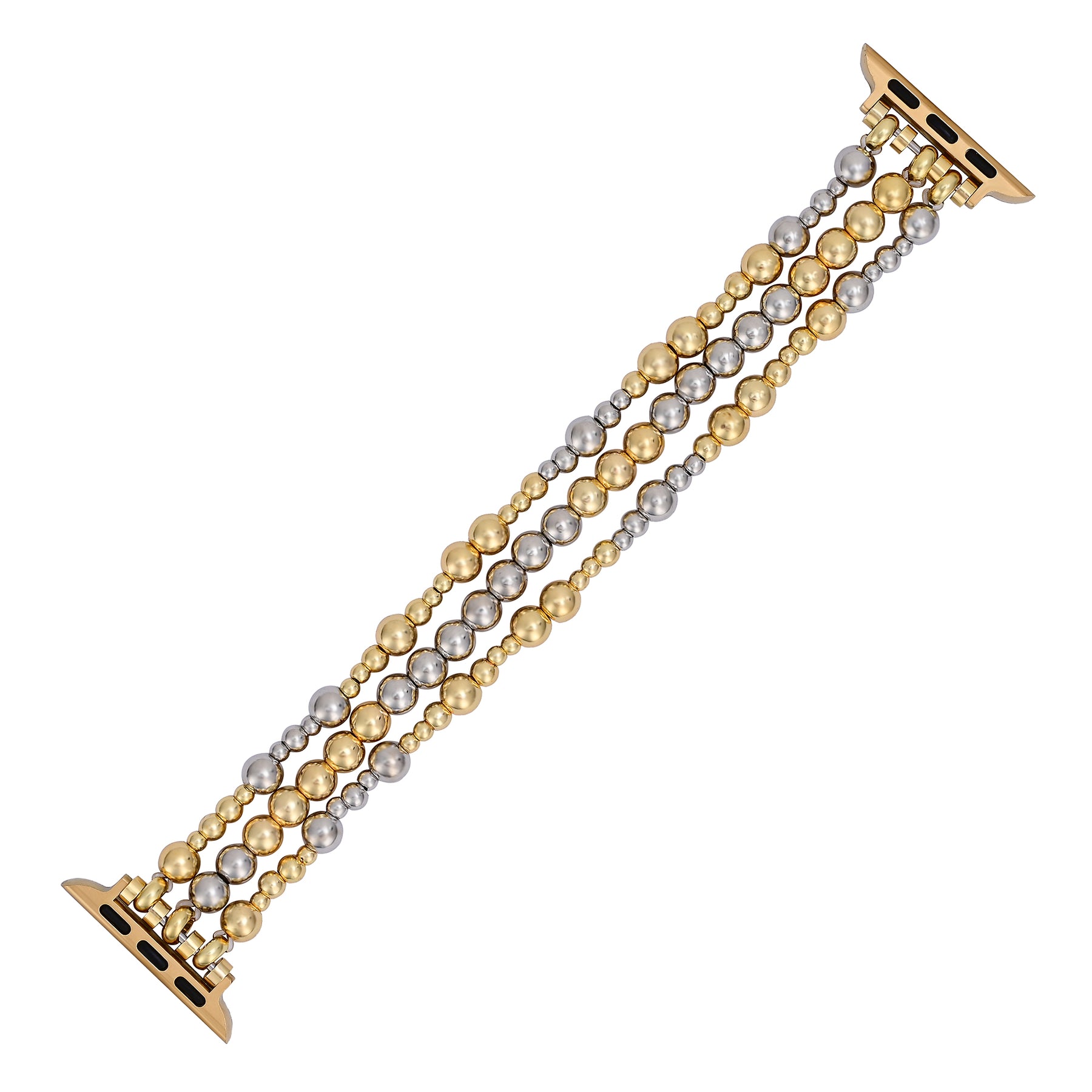 Correa elástica Sterling Gold para Apple Watch