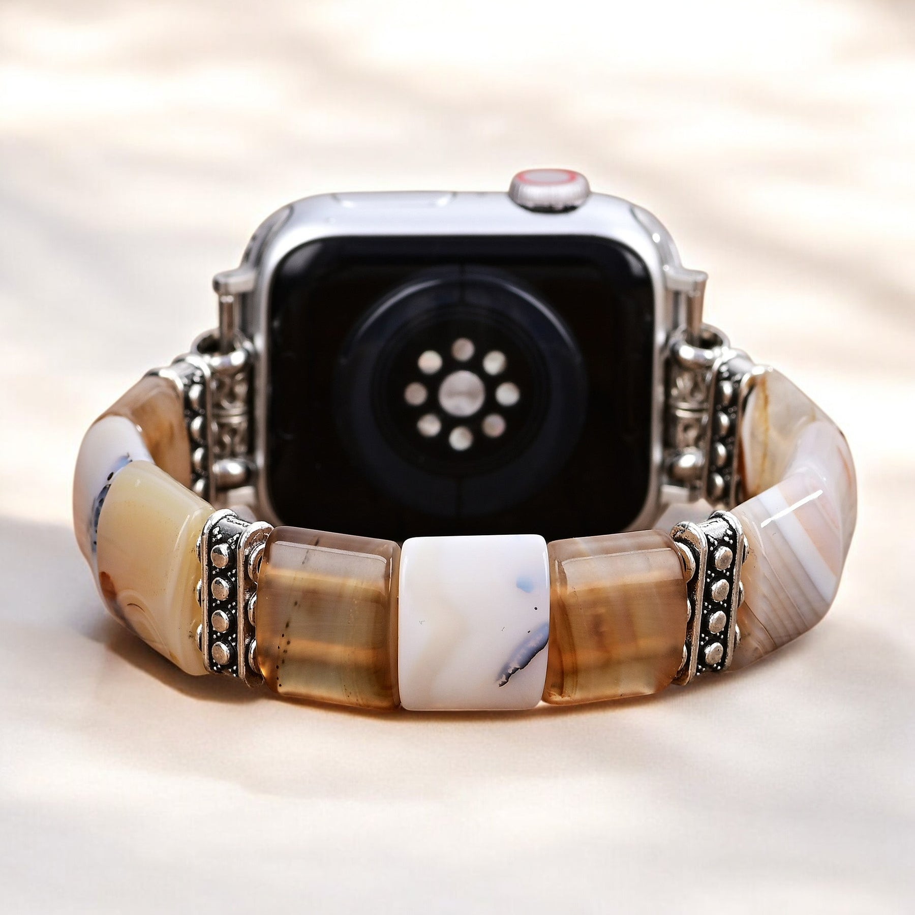 Correa elástica de ágata Sacred Sands para Apple Watch