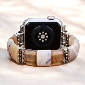 Correa elástica de ágata Sacred Sands para Apple Watch