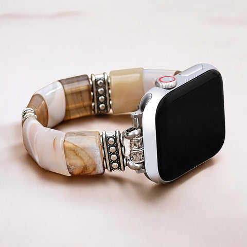 Correa elástica de ágata Sacred Sands para Apple Watch