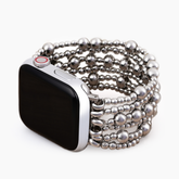 Correa Platinum Demure Stretch Apple Watch