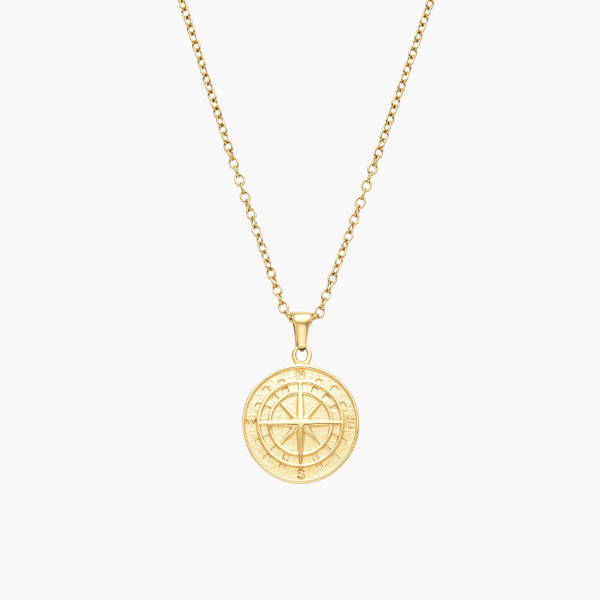 Colgante de Brújula (Oro)