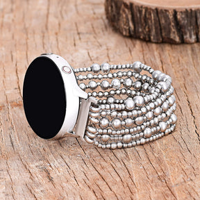 Correa Platinum Demure Stretch Apple Watch