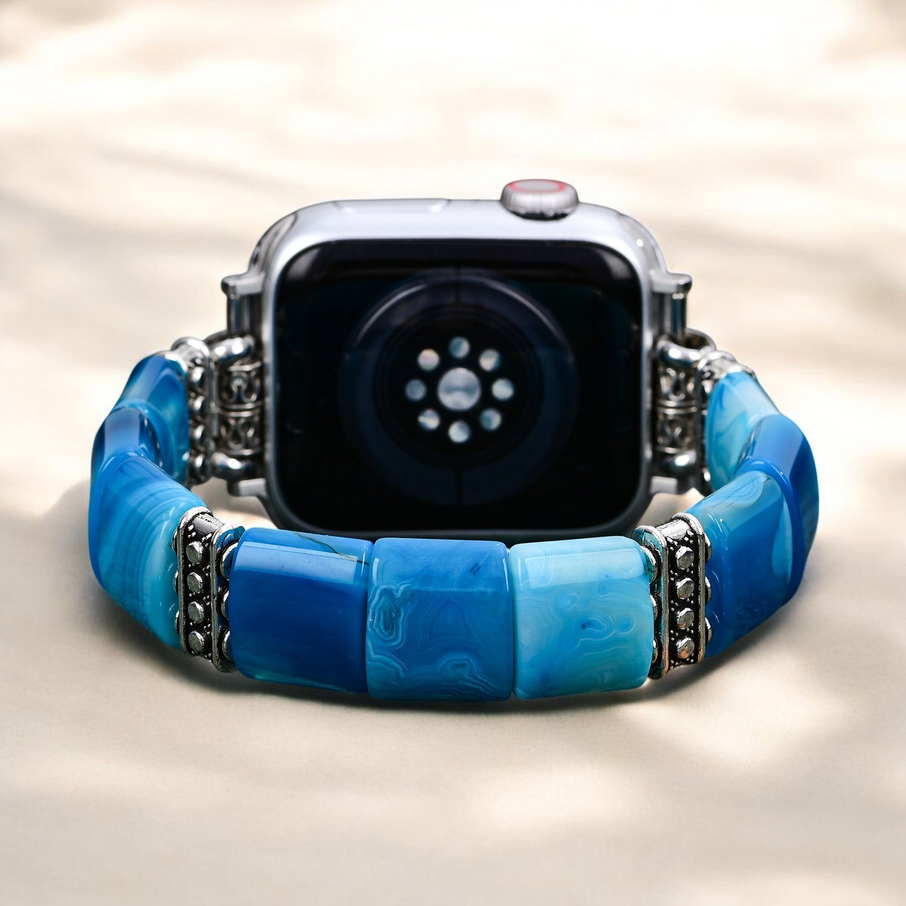 Correa elástica de ágata Serene Abyss para Apple Watch