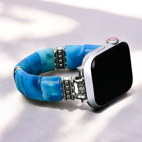 Correa elástica de ágata Serene Abyss para Apple Watch