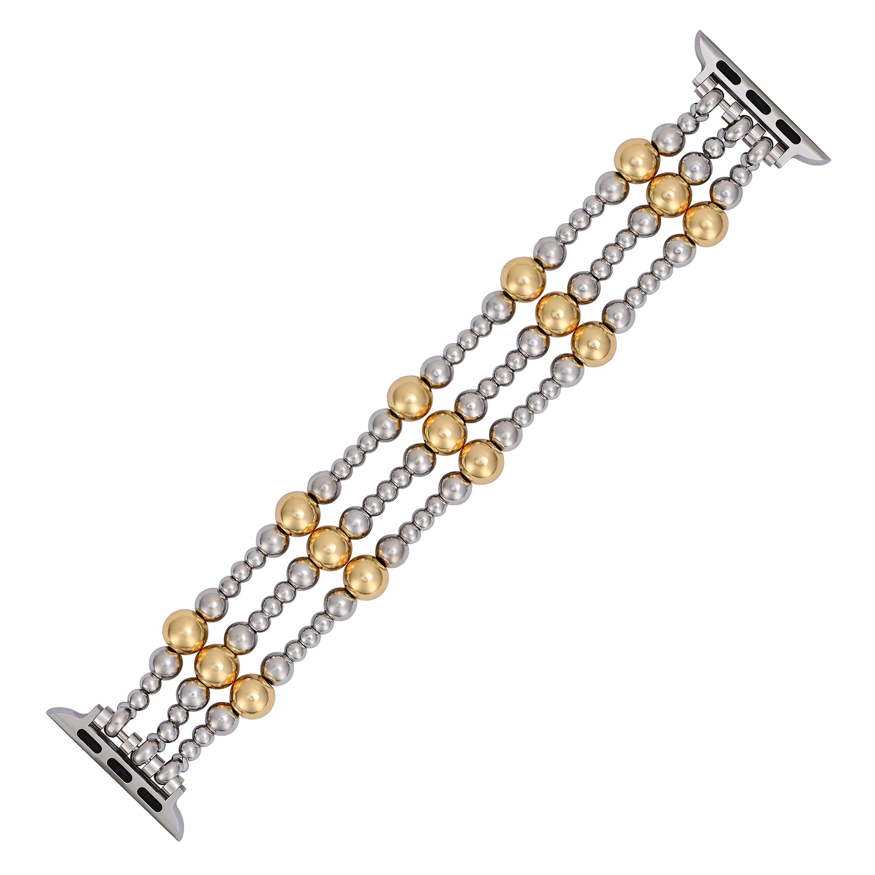 Correa Silver Ember Stretch Apple Watch