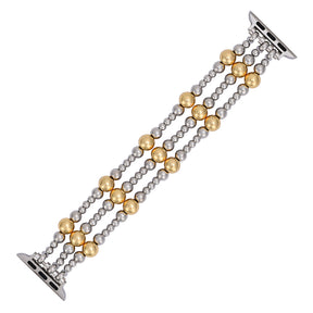 Correa Silver Ember Stretch Apple Watch