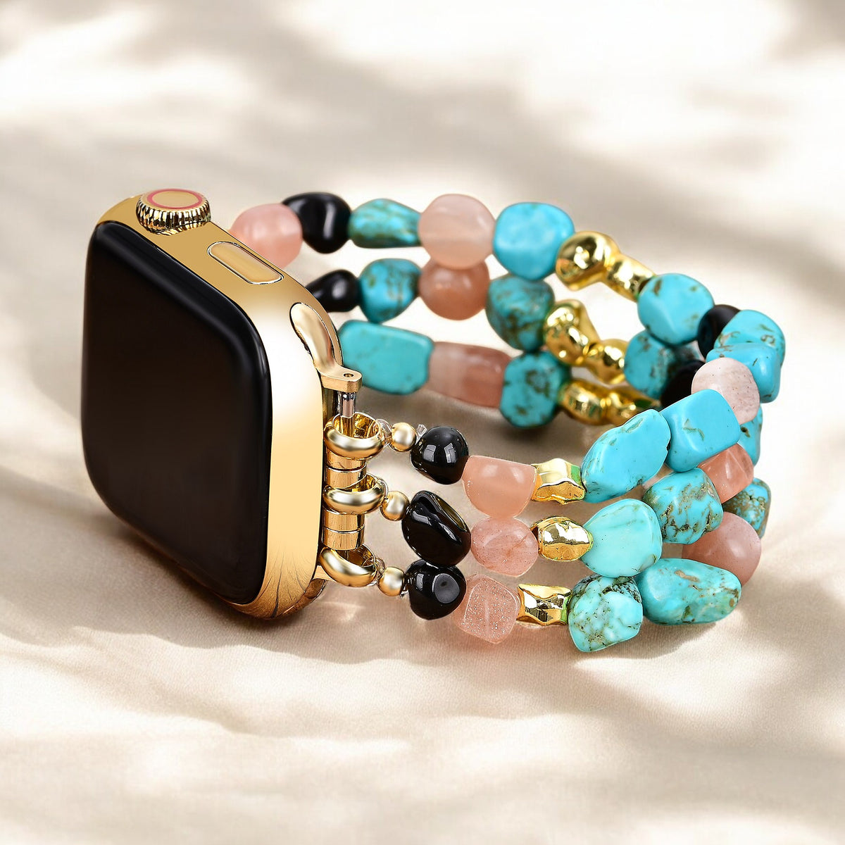 Correa de piedra elástica Desert Oasis para Apple Watch