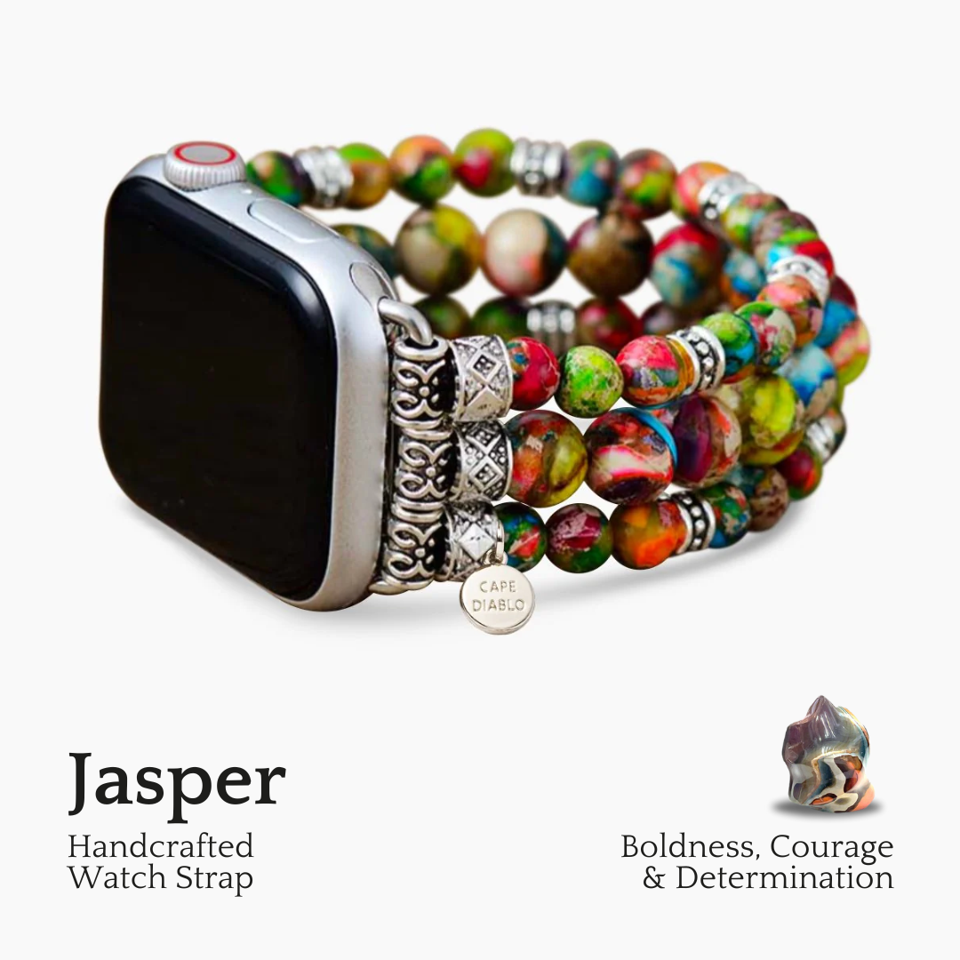 Correa Vineyard Jasper Stretch Apple Watch