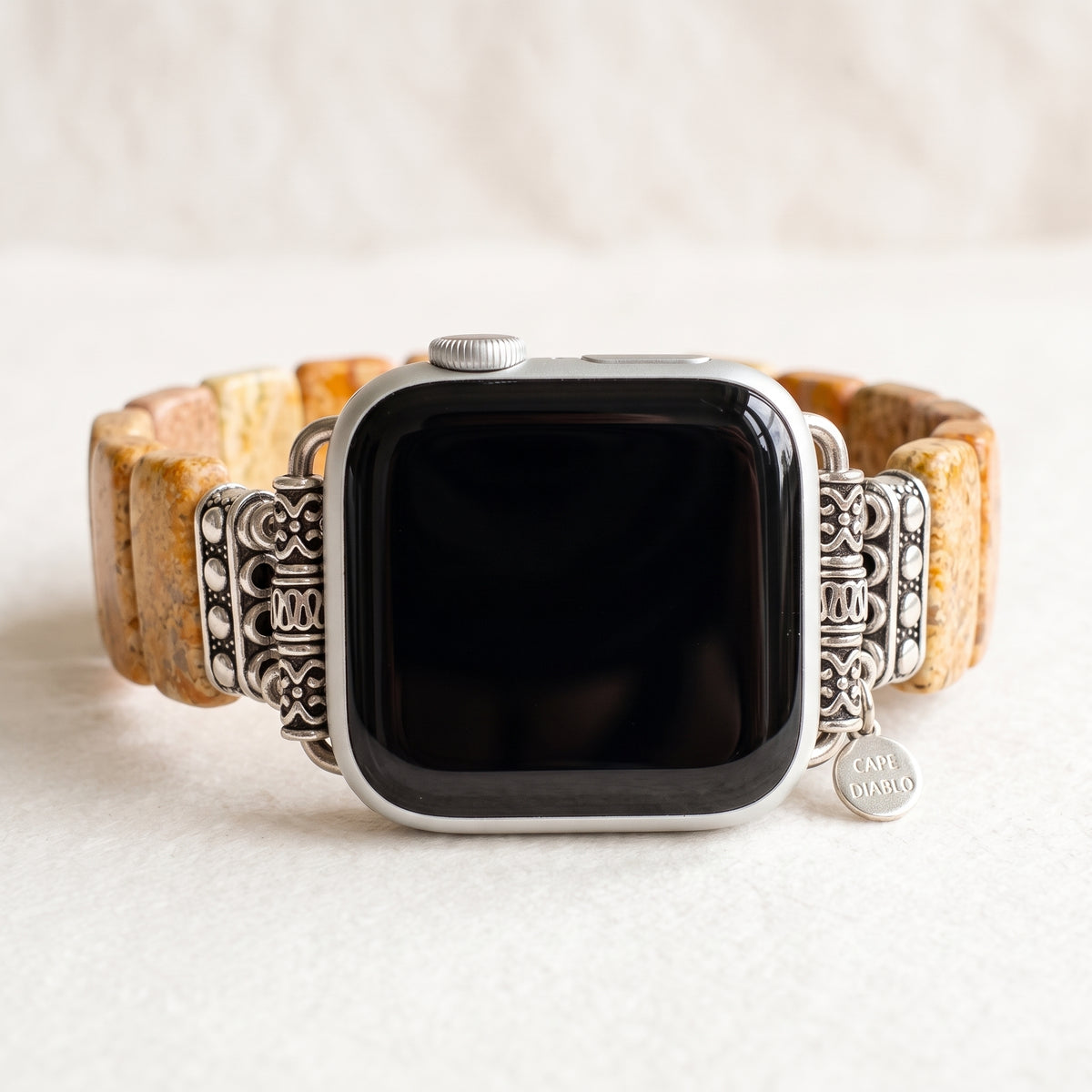 Correa elástica dorada Terra para Apple Watch