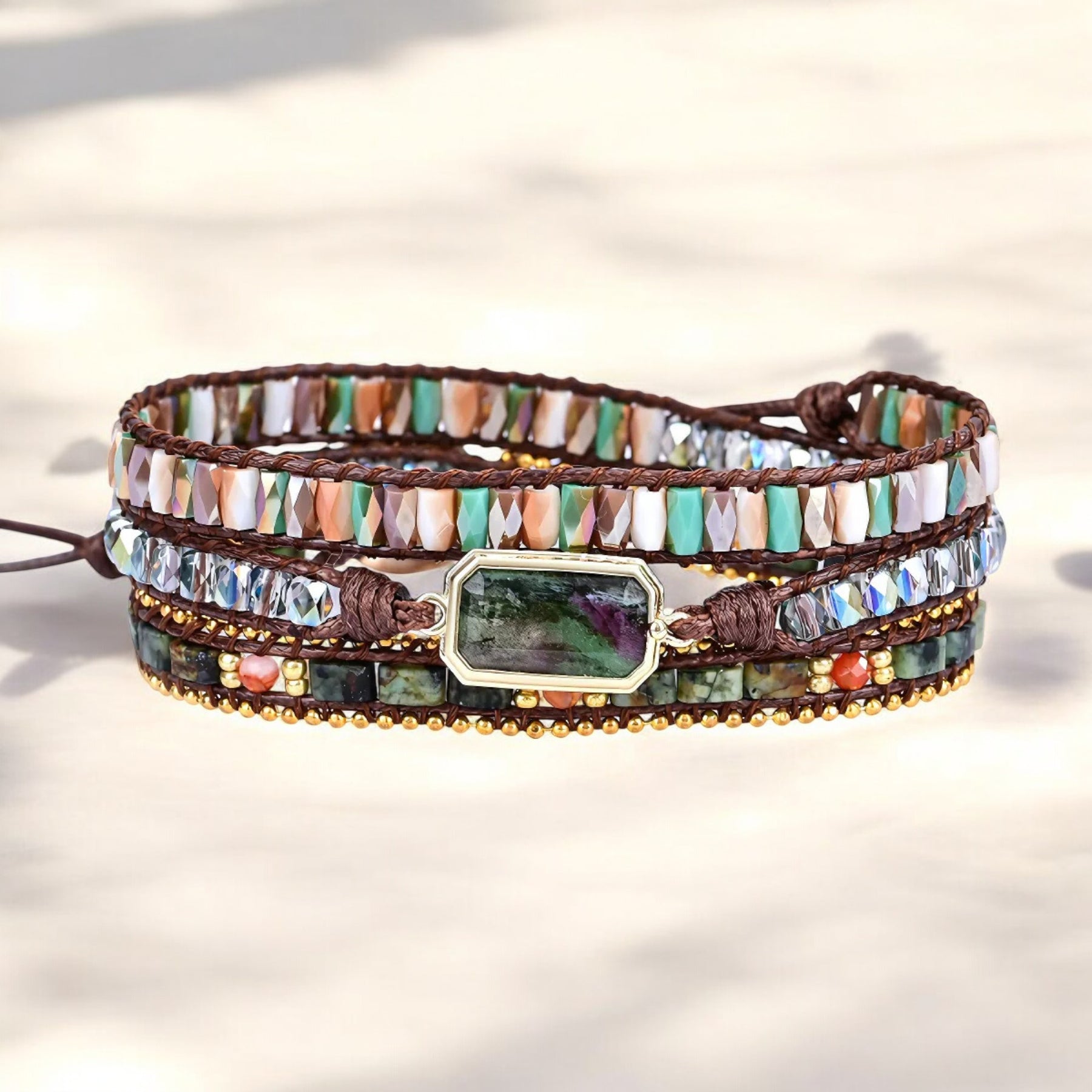 Pulsera Envoltura Tierra Mística