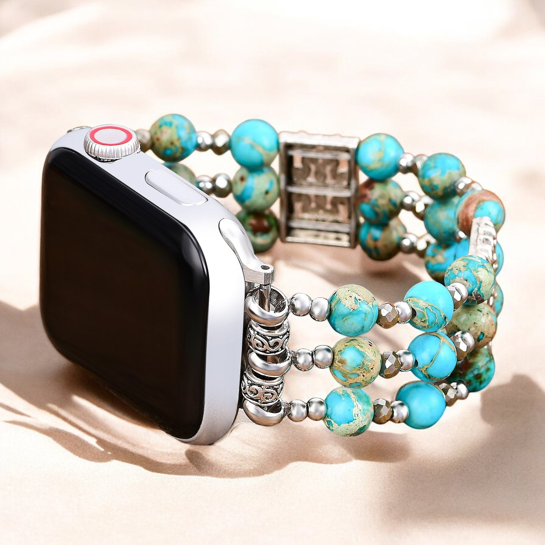 Correa Artisanal Turquoise Spirit Stretch para Apple Watch
